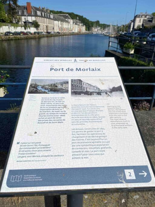 Voiles Sur Morlaix: Vue Port, 4 Personnes, Parking Daire Dış mekan fotoğraf