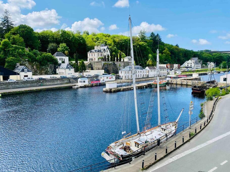 Voiles Sur Morlaix: Vue Port, 4 Personnes, Parking Daire Dış mekan fotoğraf